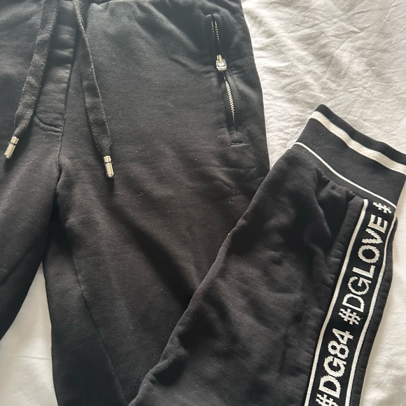 Dolce and Gabbana black Sweatpants sz 36 IT or sz 0 US - Picture 10 of 11